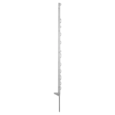 Kunststoffpfahl smart, 145cm 13 Ösen weiß